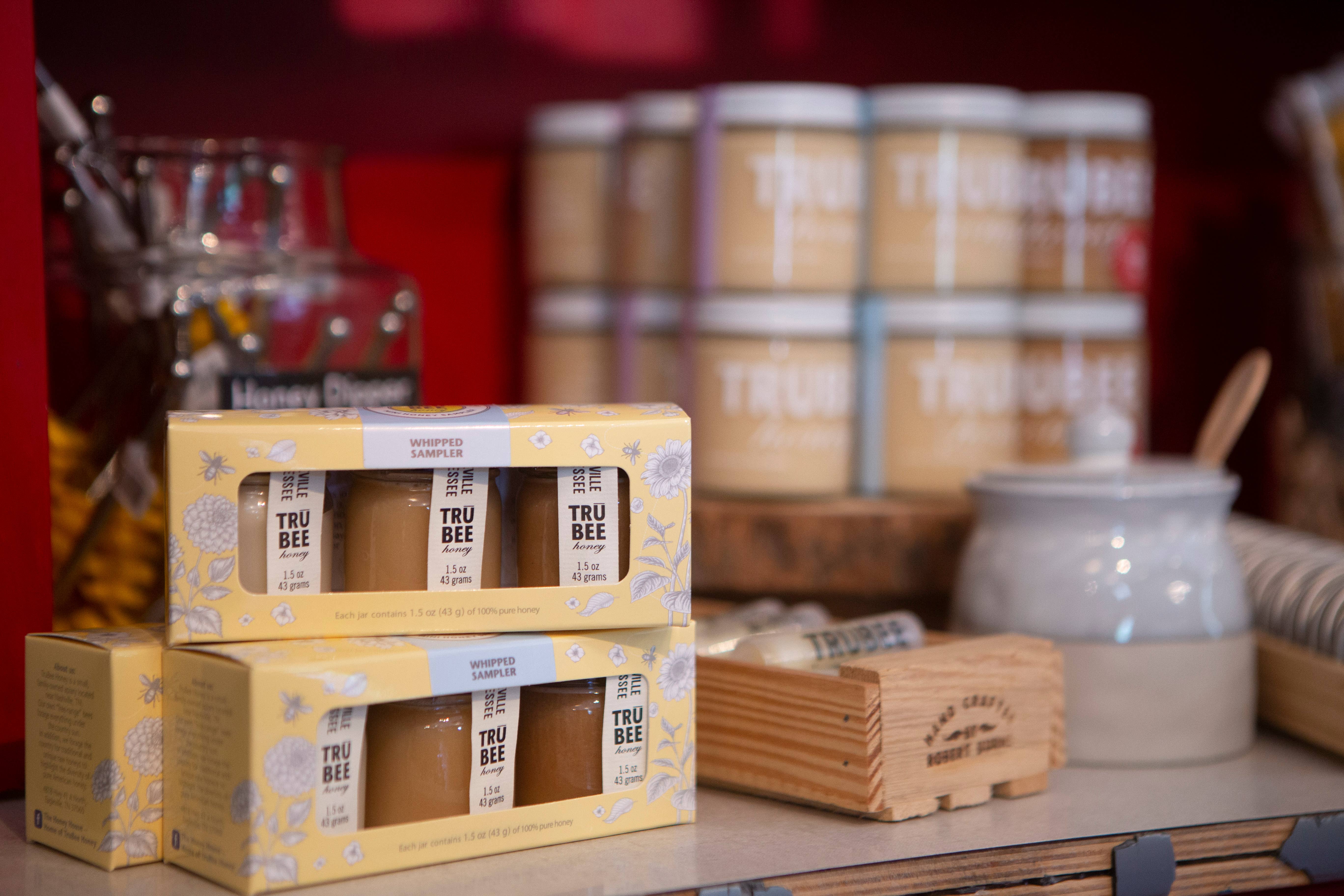 TruBee Honey - Wholesale Honey - Mini Honey Sampler WHIPPED1