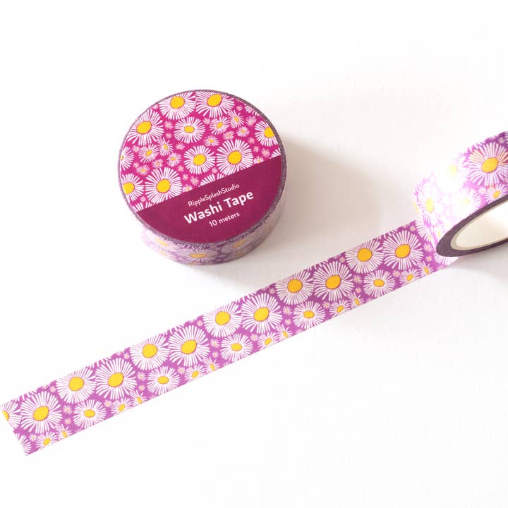 Ruban adhésif Washi Daisy Rose pour la vente par RippleSplash Studio