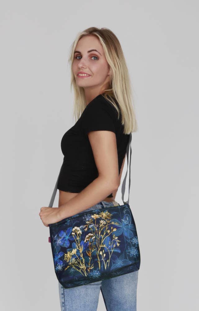 IngrossoBertoni by INCI Srl - Vendita all'ingrosso Tracolla - Donna - Midnight Borsa A Tracolla In Tela Linea Samba Bertoni2