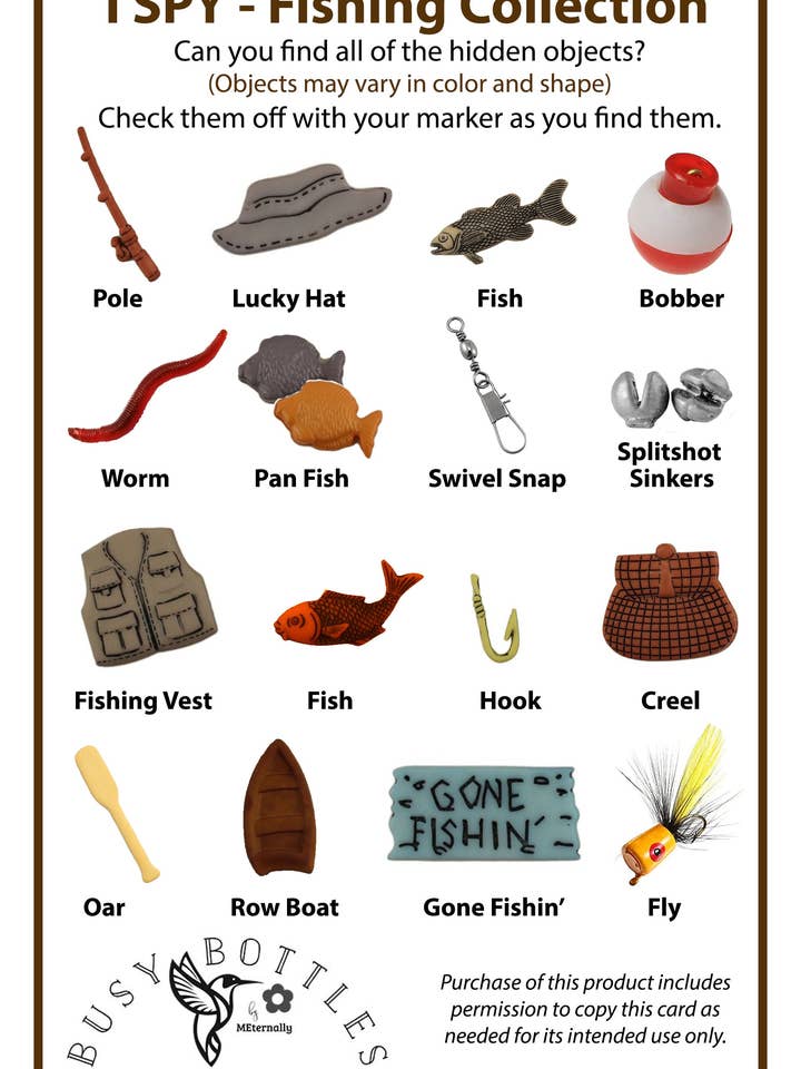 Dementia Friendly Memory Play - Fishing Busy Bottle for wholesale by MEternally