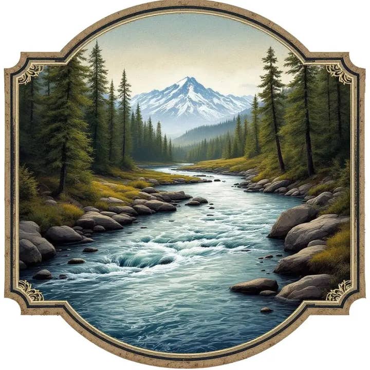 Nature Inspired Magnet - nature copy for wholesale by Trailhead Candles