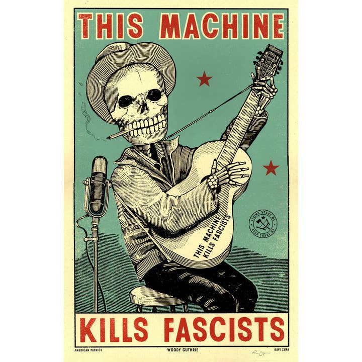 Ravi Zupa Arts - Wholesale Art Print - This Machine Print