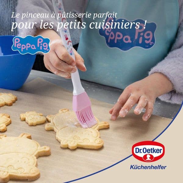 Dr. Oetker - Wholesale Spatula/Turner - Dr. Oetker Peppa pastry brush with silicone bristles2
