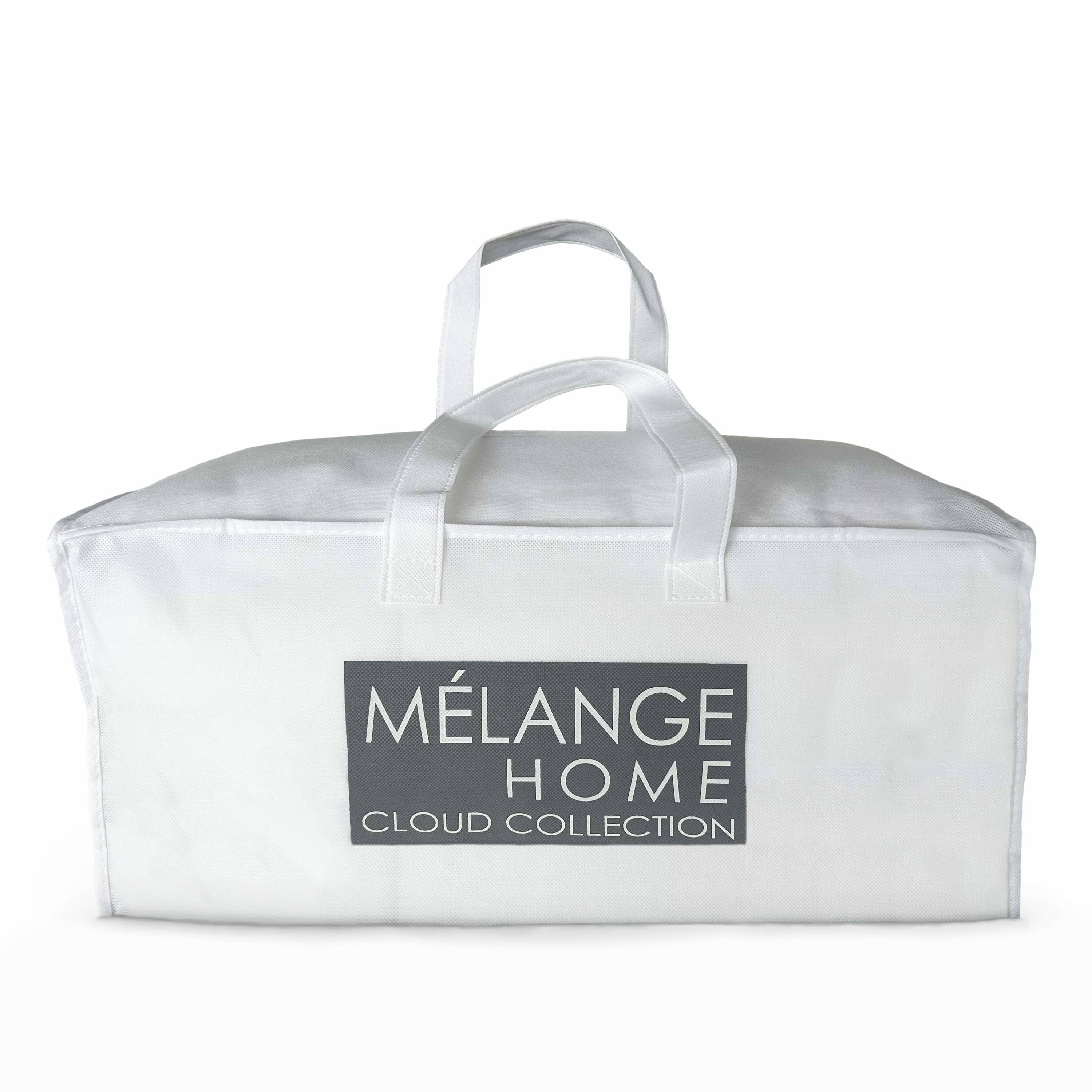 Mélange Home - Vente Couette - Édredon en duvet blanc Cloud 650+7
