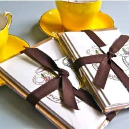 Kate Lowe Tea Cup Card Packs for wholesale by Hayletts Contemporary Fine Art