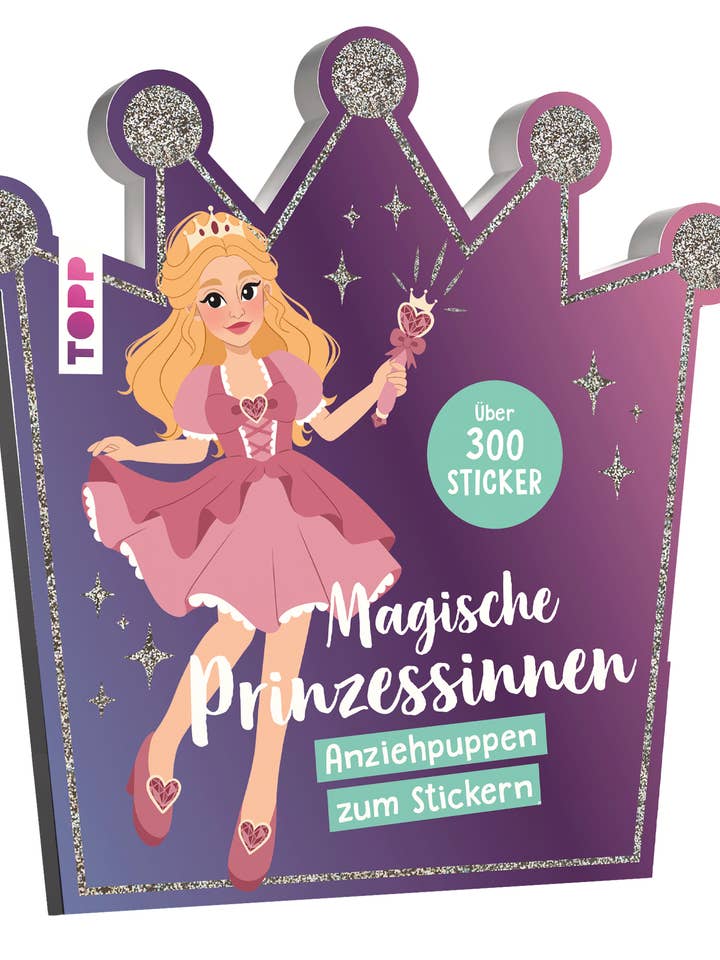 Muñecas para vestir con pegatinas. Princesas mágicas para venta al por mayor de frechverlag TOPP & BusseSeewald