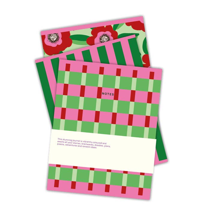 A-Journal Stationery - Vente Cahiers - Fabrique - Lot de 4 carnets souples1