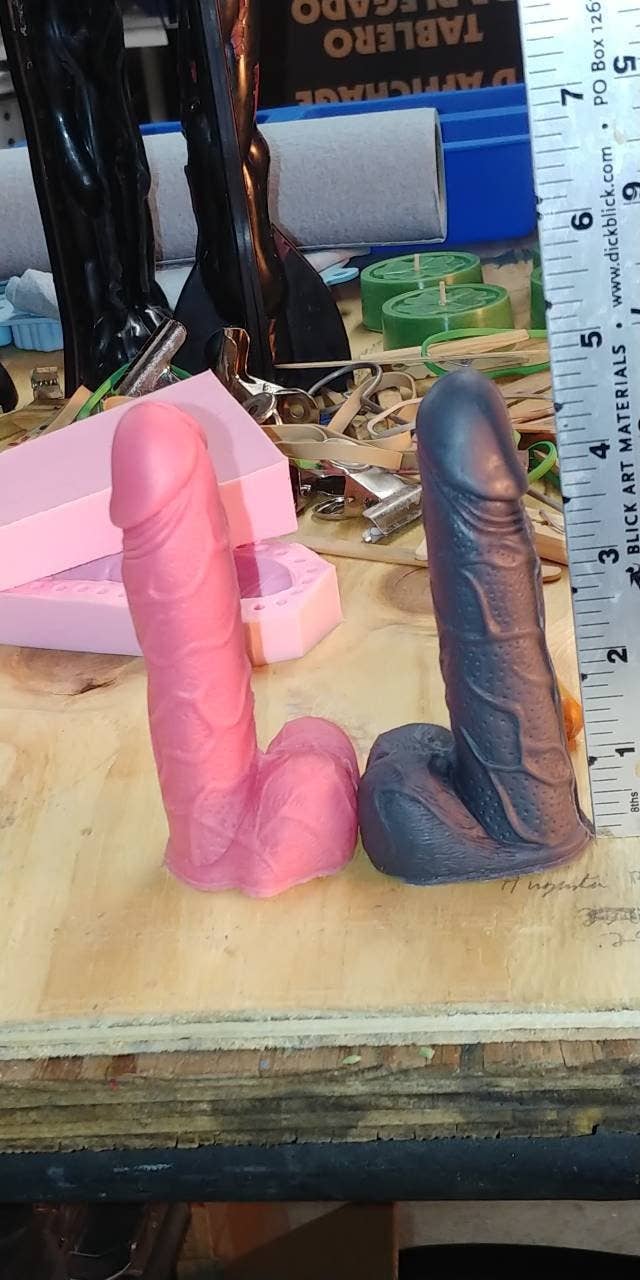 Twisted Candle Company - Wholesale Novelty Candle - 5" (good size) scented or unscented soy wax penis candle3