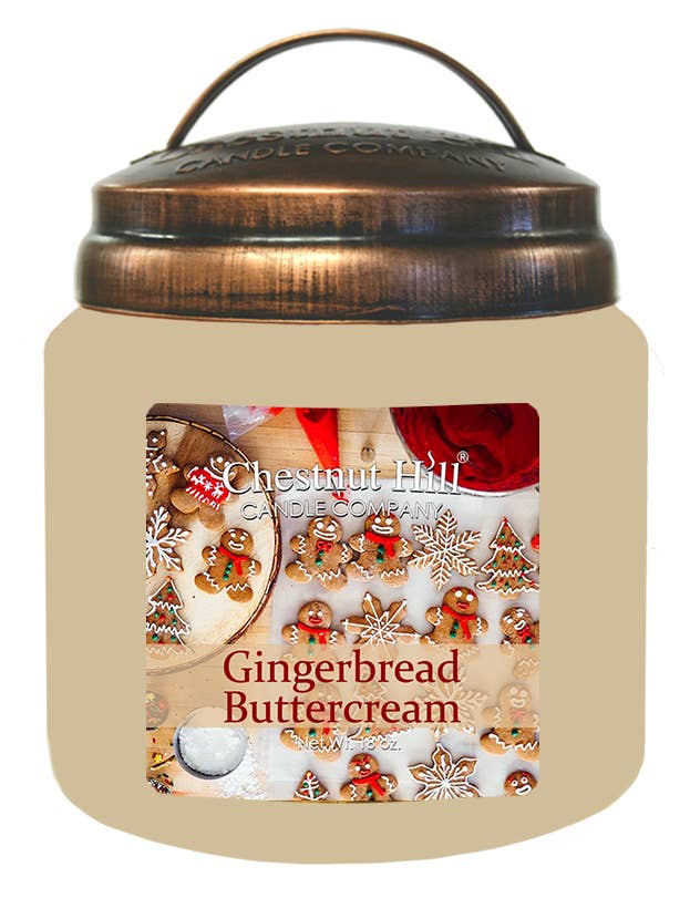 Gingerbread Buttercream | Christmas/ Holiday/ Winter Candle for wholesale by Chestnut Hill Candle Company