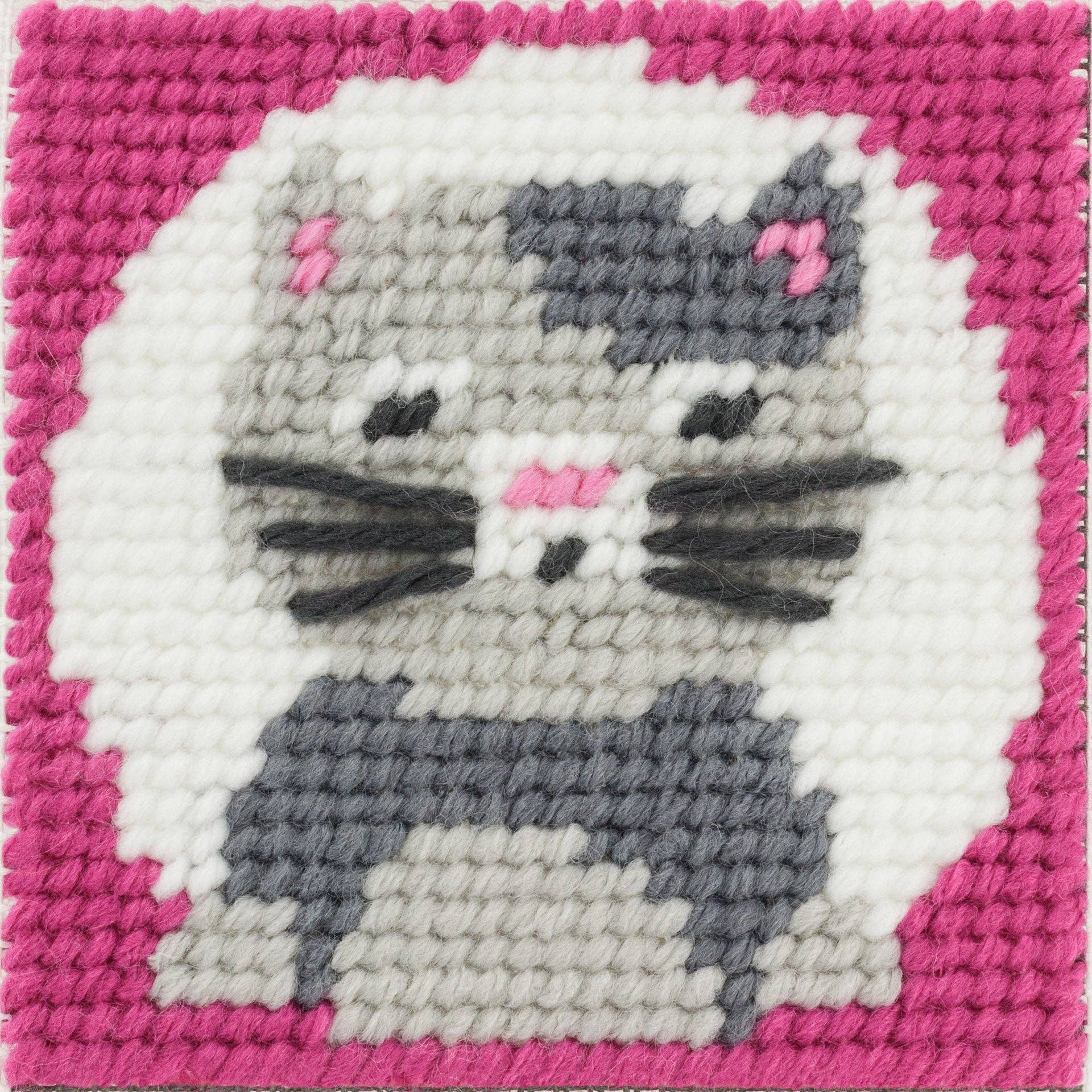 Com'1 Idée – wholesale Material för broderi/korsstygn – Sudan canvas-kit | Choupette Petite Minette1