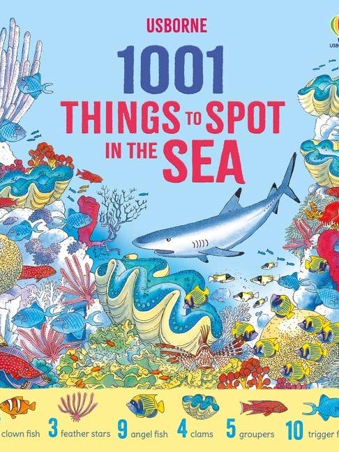 1001 Things To Spot In The Sea : Usborne for wholesale by HarperCollins