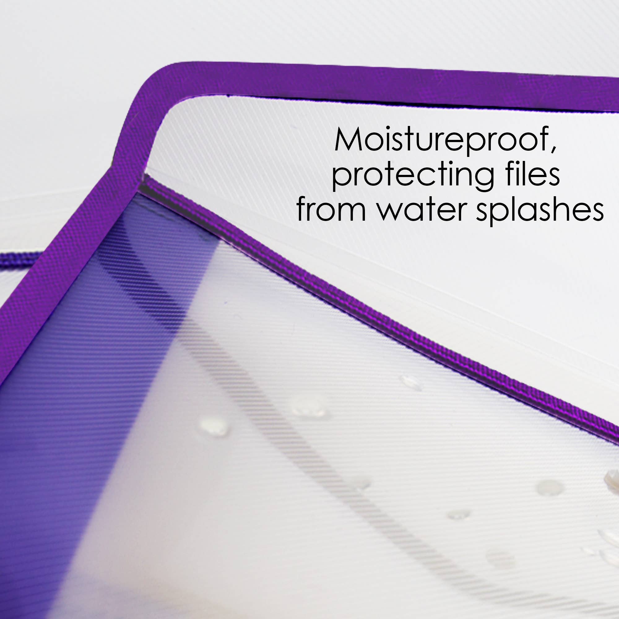 BAZIC Products - Wholesale Folders - Document Holder V-Flap Clear A4/Letter Size2