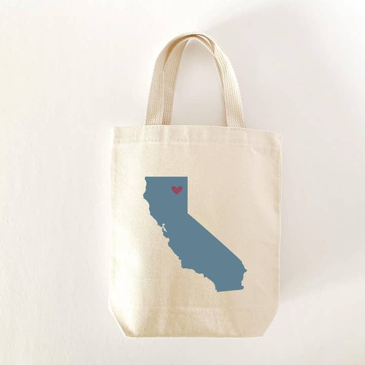 Bolso Tote Personalizado de California: Regalo de Bienvenida de Boda, Recuerdo de CA para venta al por mayor de MEGranger Totes