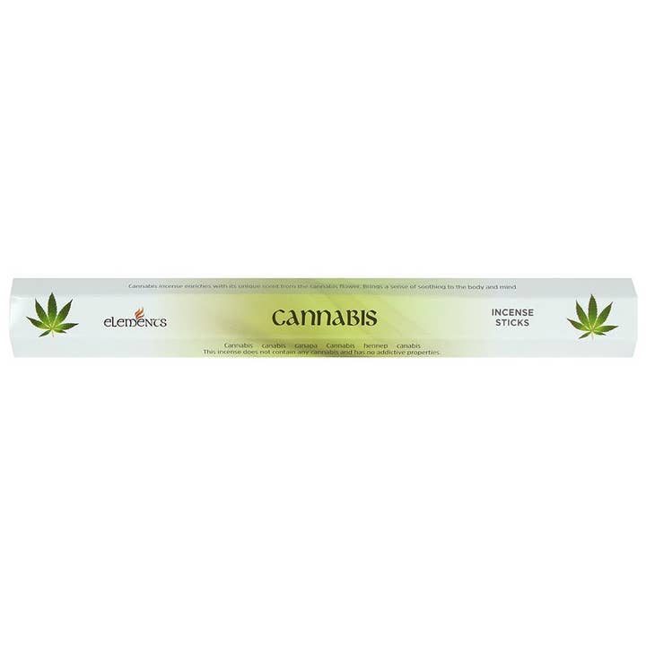 Something Different Wholesale - Wholesale Incense - Set of 6 Packets of Elements Cannabis Incense Sticks1