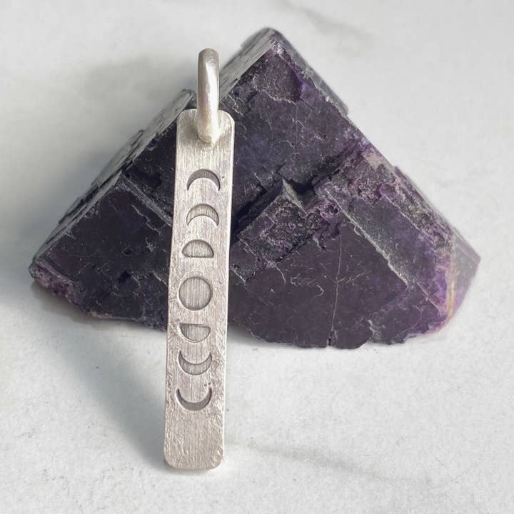 Moon Phases Bar Pendant for wholesale by J.Mancarella Jewelry