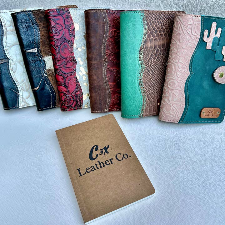 Journal Covers for wholesale by C3X Leather Company