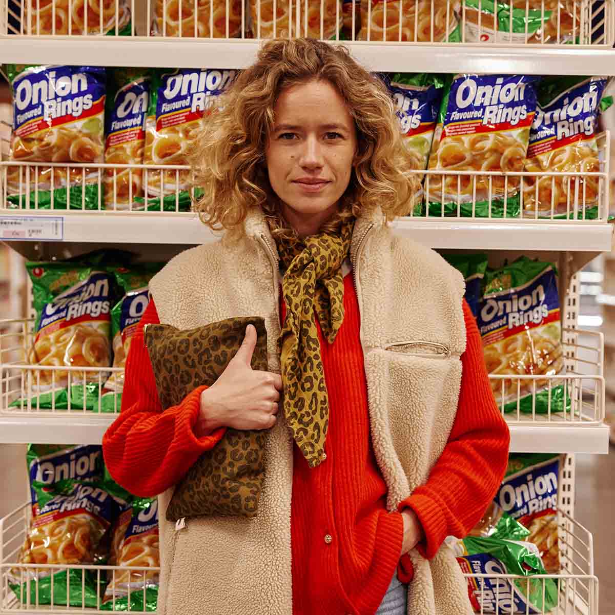 Rose in April – wholesale Pouch – Women’s – LILI FLAT POUCH GRAOU OLIVE2