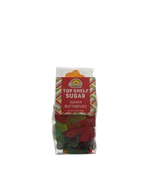 Sunflower Food Company - Wholesale Gummy - Pocketsnak-Gummi Butterflies 6 oz. bag