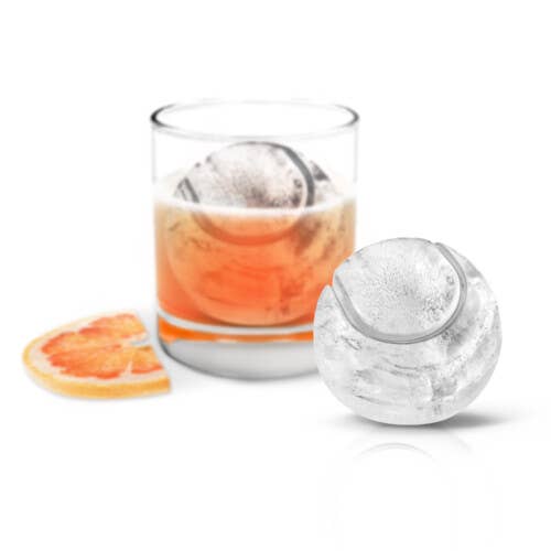 TOVOLO® Tennis Ball Ice Molds, Set of 2 - Charcoal for wholesale by Ventures Int'l Products Inc.