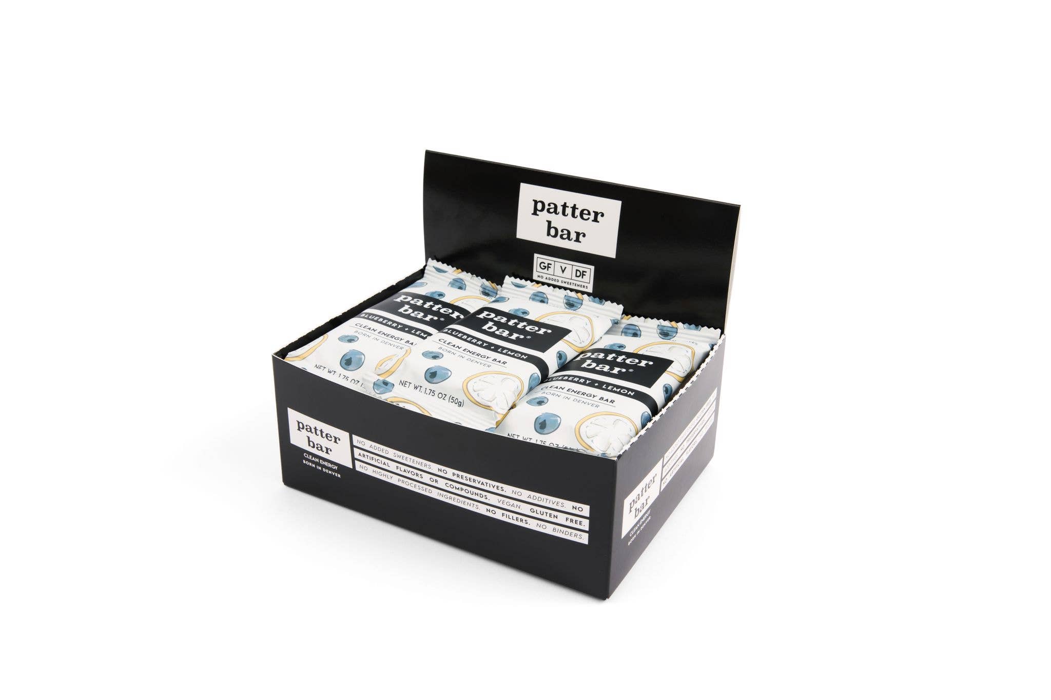 Patterbar - Venta al por mayor Barrita de aperitivo - Barritas energéticas surtidas - 1.75 oz3