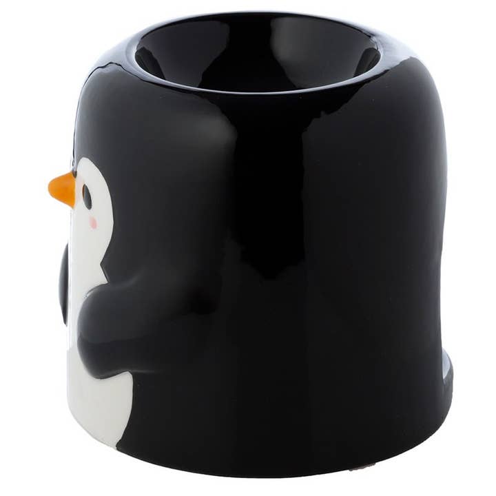 Ancient Wisdom – wholesale Oil warmer – Penguin Shaped Ceramic Oil Burner