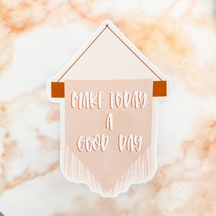 Boho Macrame Sticker | Hanging Macrame | Matte Weatherproof for wholesale by Raquel Illustration