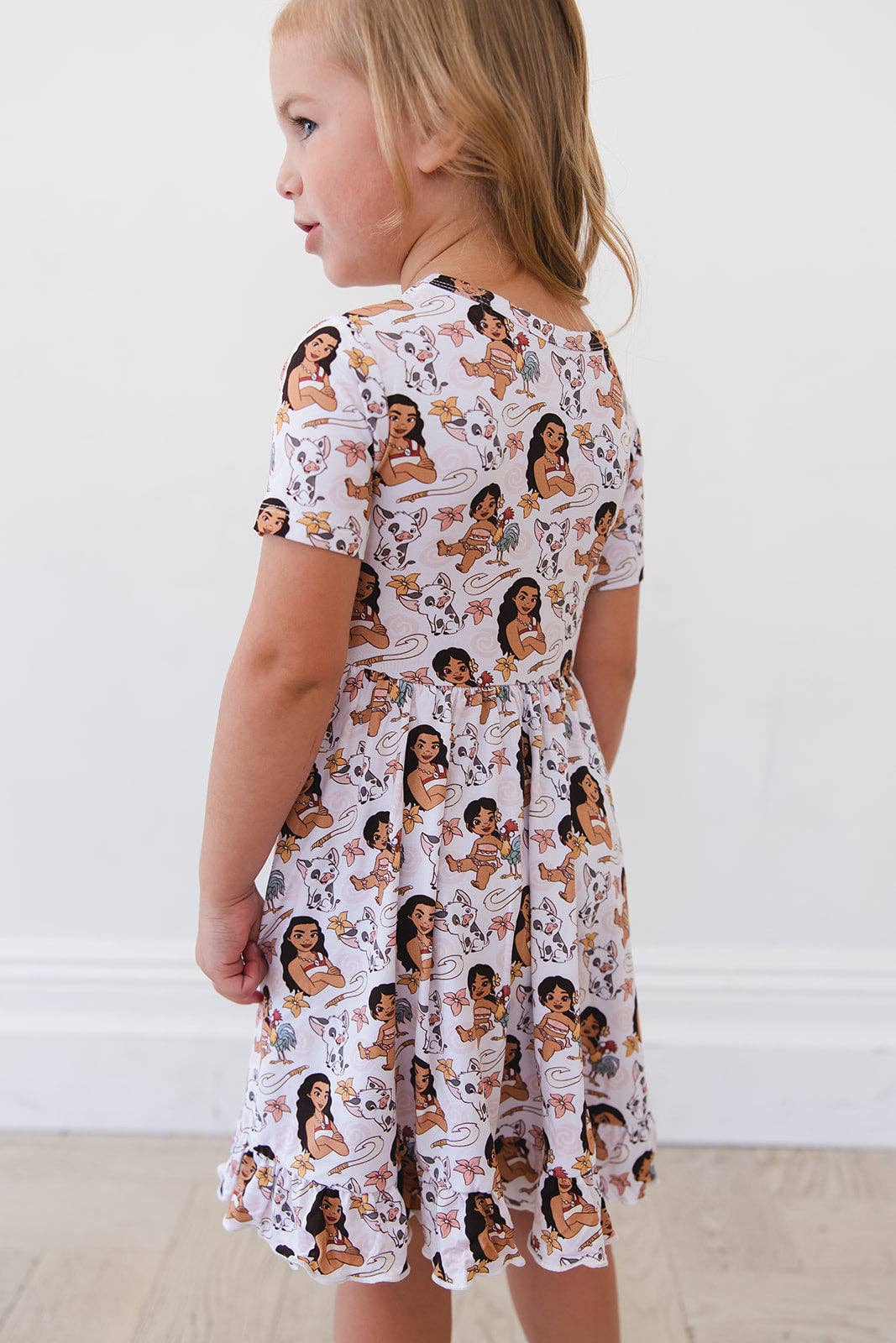 Blush Lotus - Wholesale Dress - Kids - Wayfinder - Ruffle Dress2