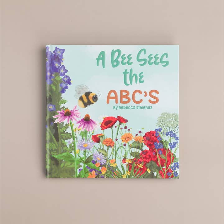 A Bee Sees the ABC's Hardback Children's book for wholesale by Rebecca Jimenez