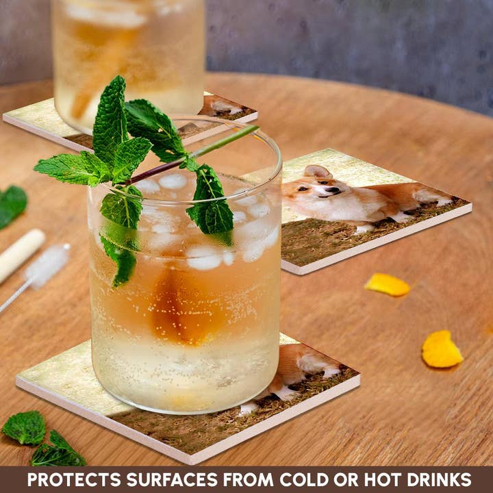 3dRose - Wholesale Coasters - 3dRose, Pembroke Welsh Corgi, Coaster2