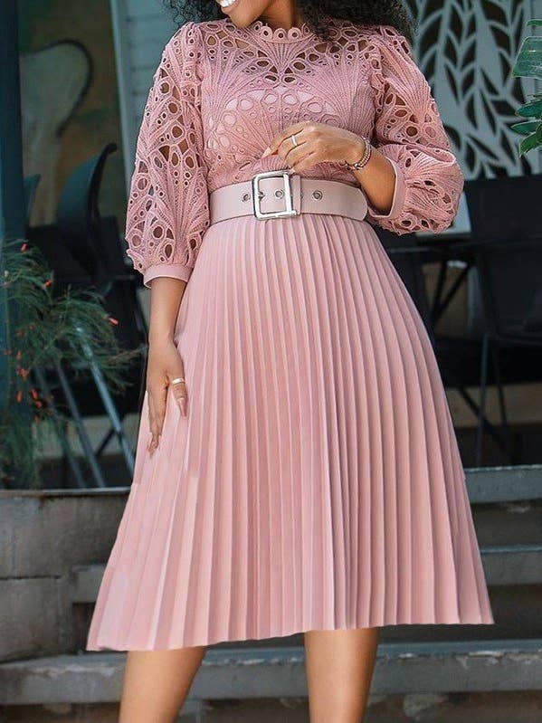 Lace-Up Floral Maxi Dress for wholesale by Aria Romance