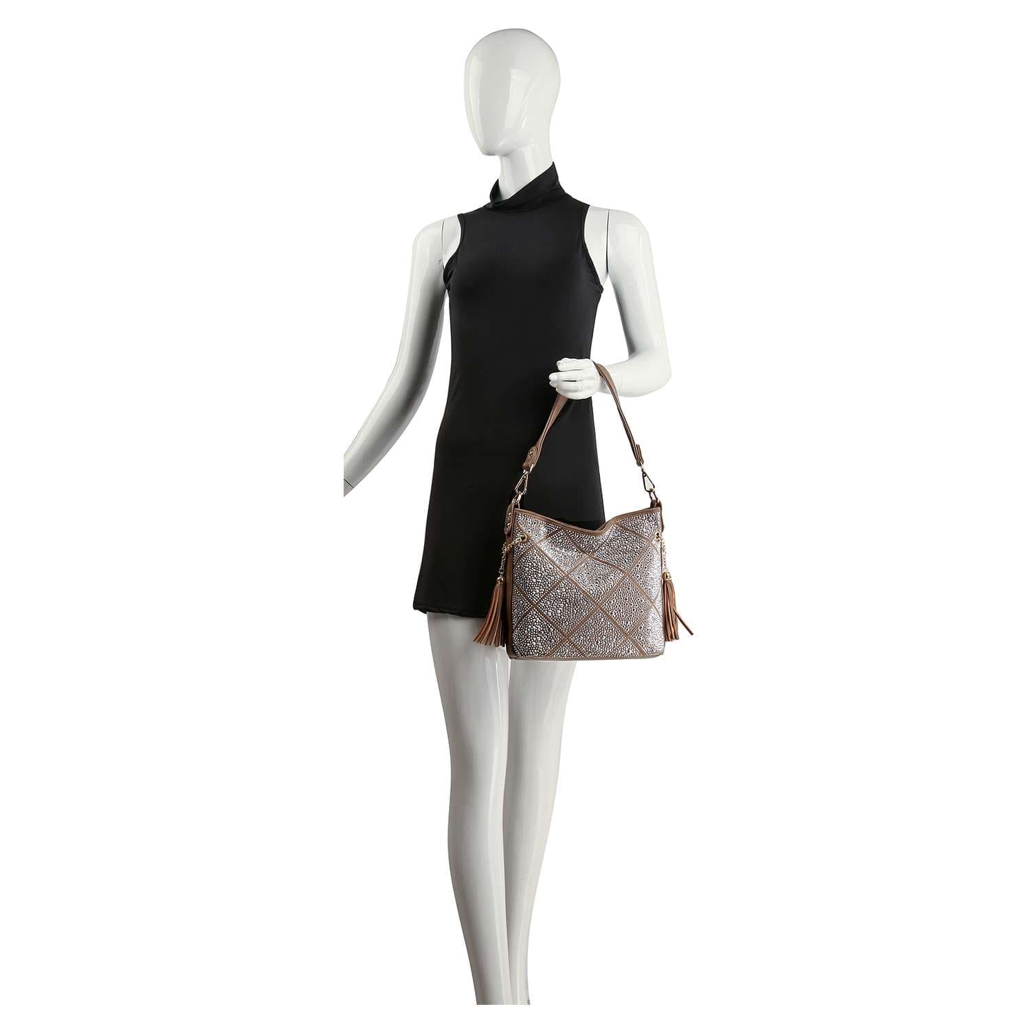 Handbag Express – Engroshandel Crossbodytaske - Dame – Super Mousserende Hobo Crossbody4