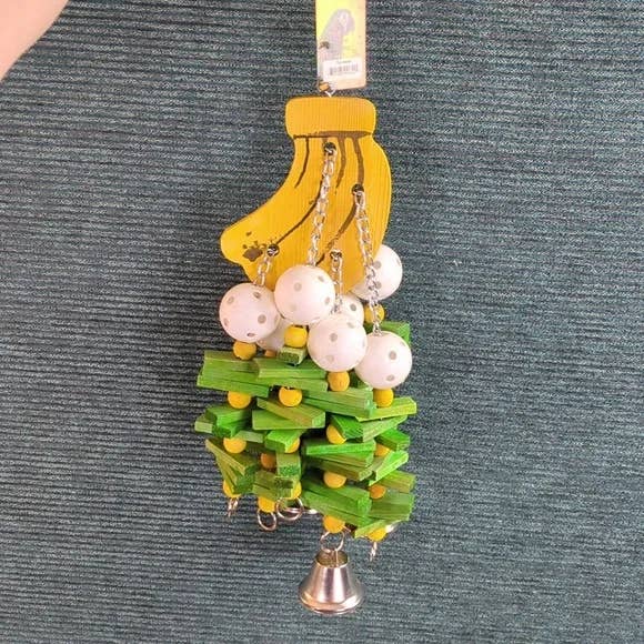 Caitec Inc - Wholesale Bird Swing/Toy - Large Banana Bird Toy – Featherland1