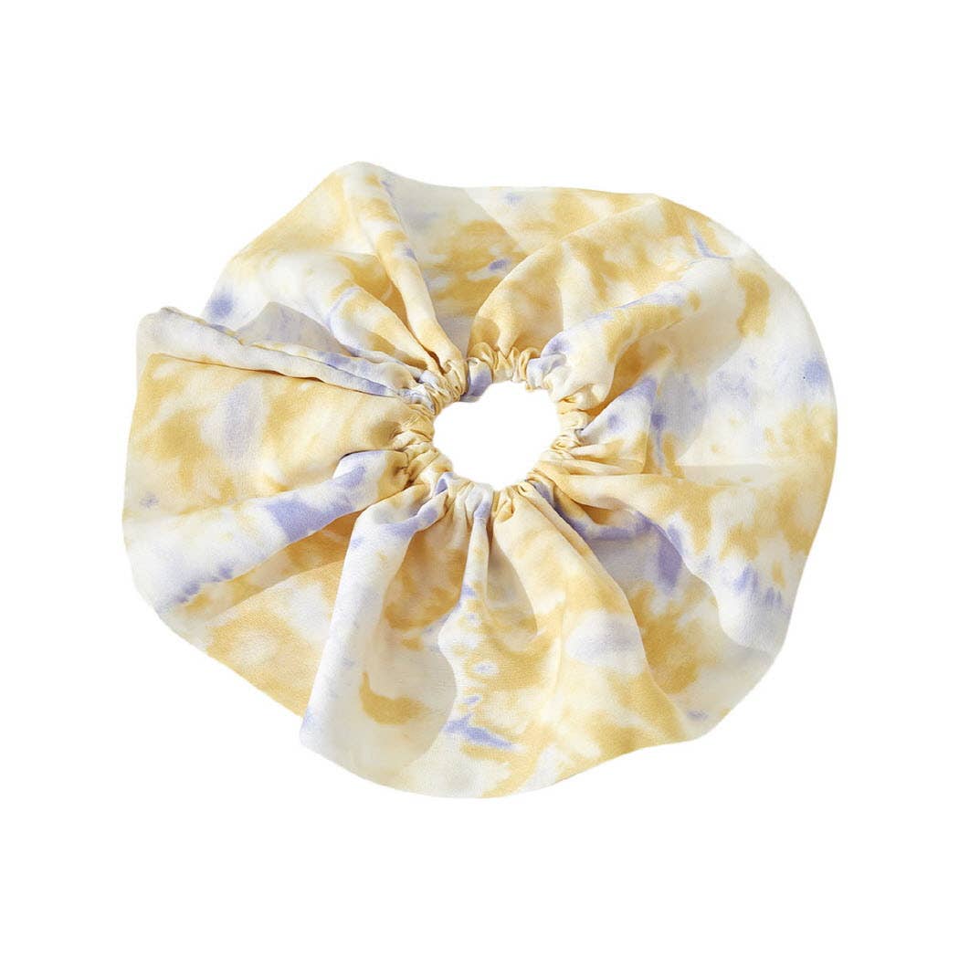 Fashion City - Wholesale Scrunchie - Women's - Tie-Dye Silky Hair Scrunchie6