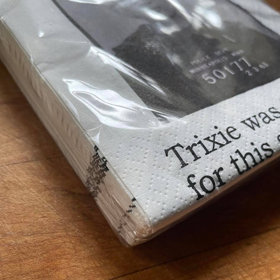 The 3 Sisters Design Co. - Vente Serviettes jetables - Serviettes à cocktail Big House, Trixie était trop sobre pour ça...1