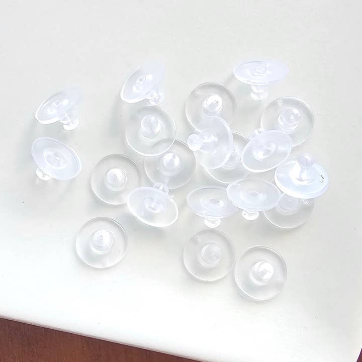 Spiffy & Splendid - Wholesale Jewelry Set - Rubber Earring Backs with Stabilizing Support (20 pcs)0