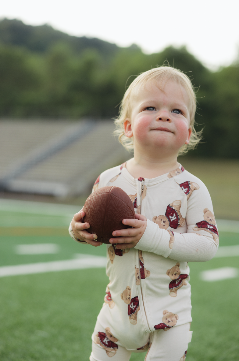 Lil Krew &amp; Co - Wholesale Slaappak - Baby - Vintage Teddy Bamboe Rits Pyjama&#x27;s10