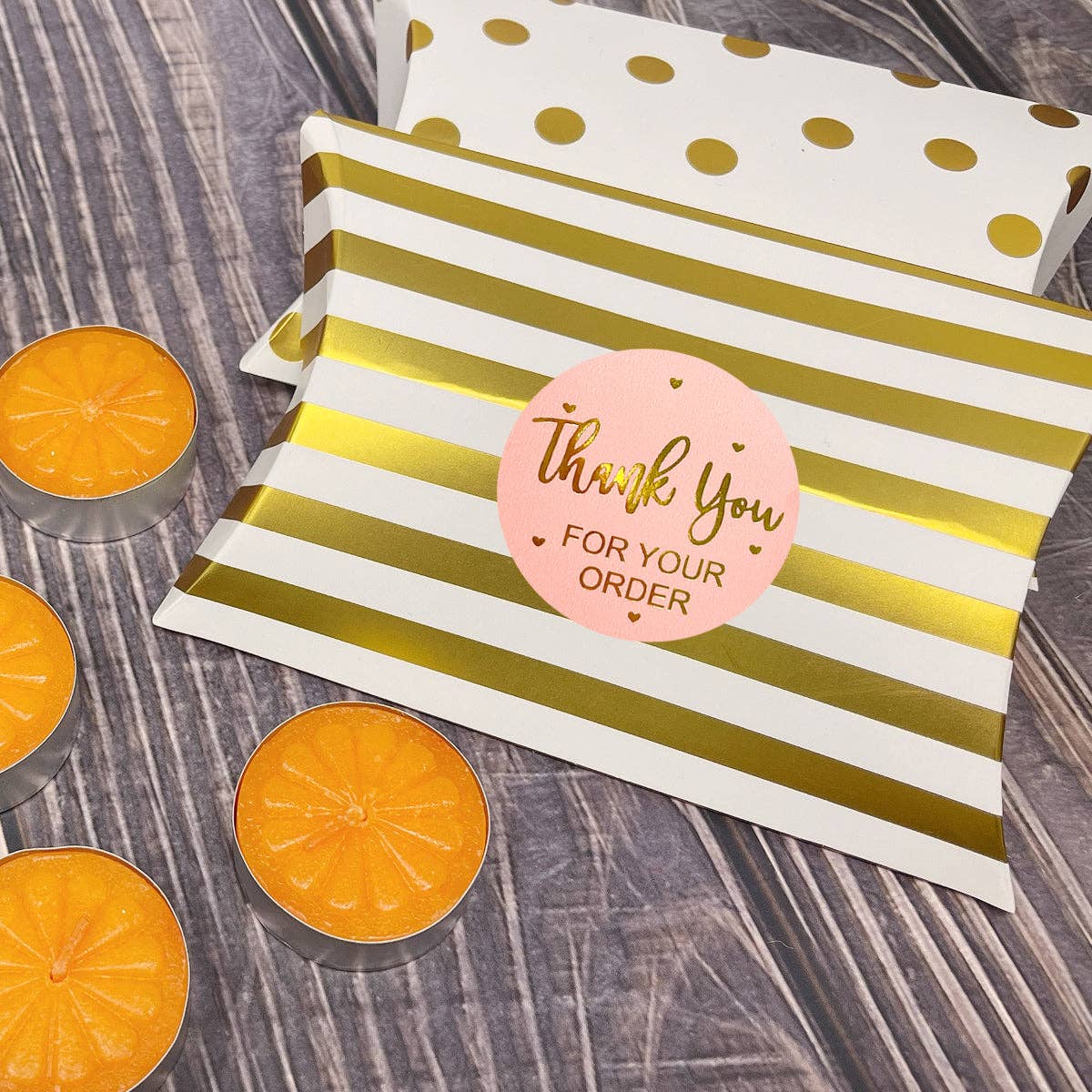 Wrapables.com - Wholesale Sticker - Wrapables 1.5" / 2" Thank You Stickers Roll9