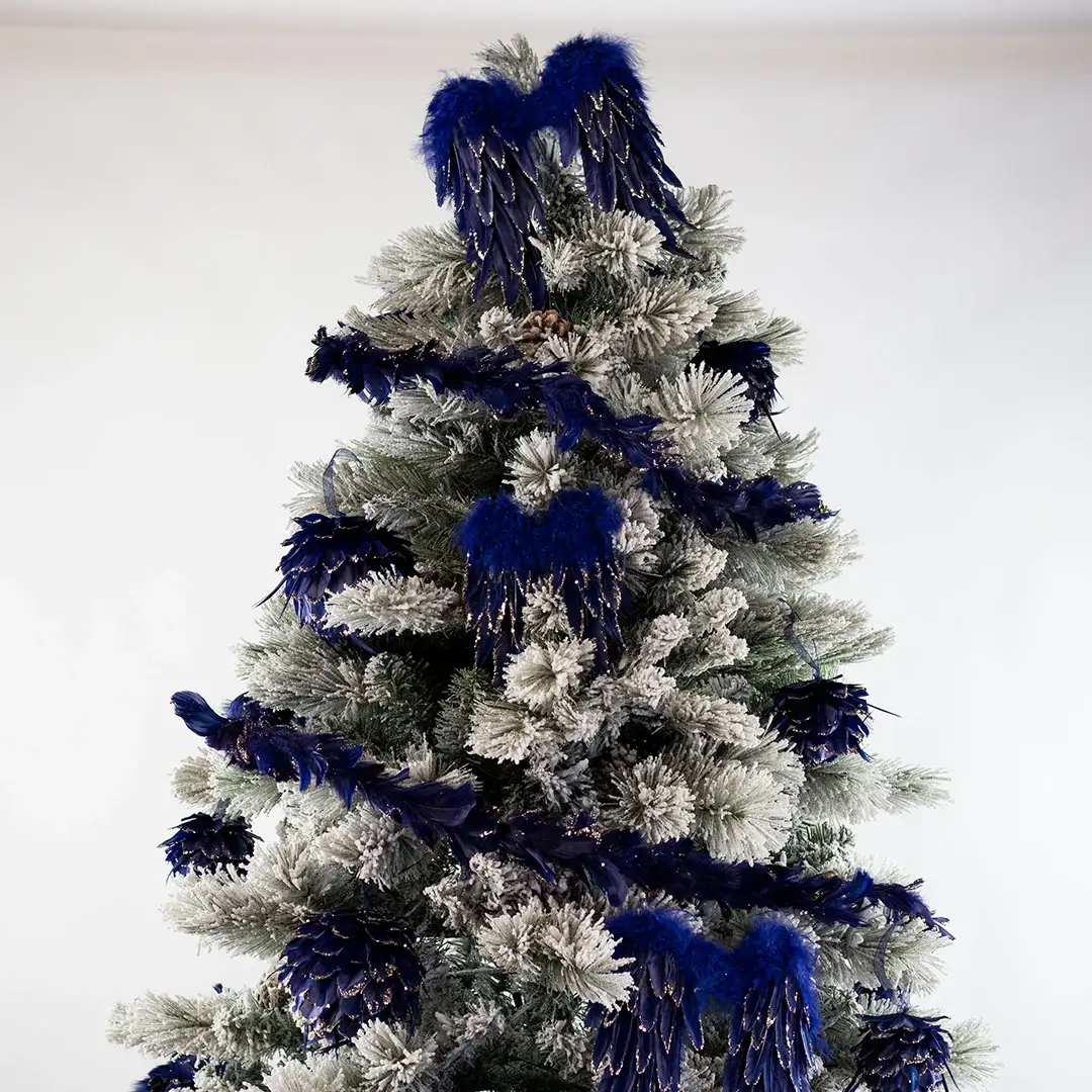 Zucker Feather Products – wholesale Ornament – Navy Blue Christmas Ornament11
