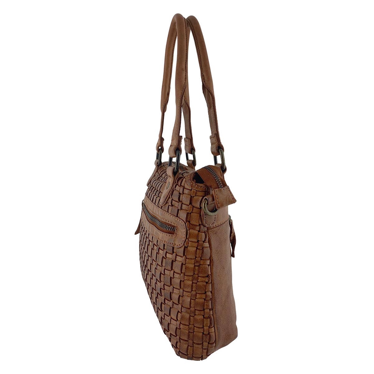 Arrigo - Wholesale Shoulder Bag - Women's - Arrigo Braided Leather Shoulder Bag or Handbag - 4 colours11