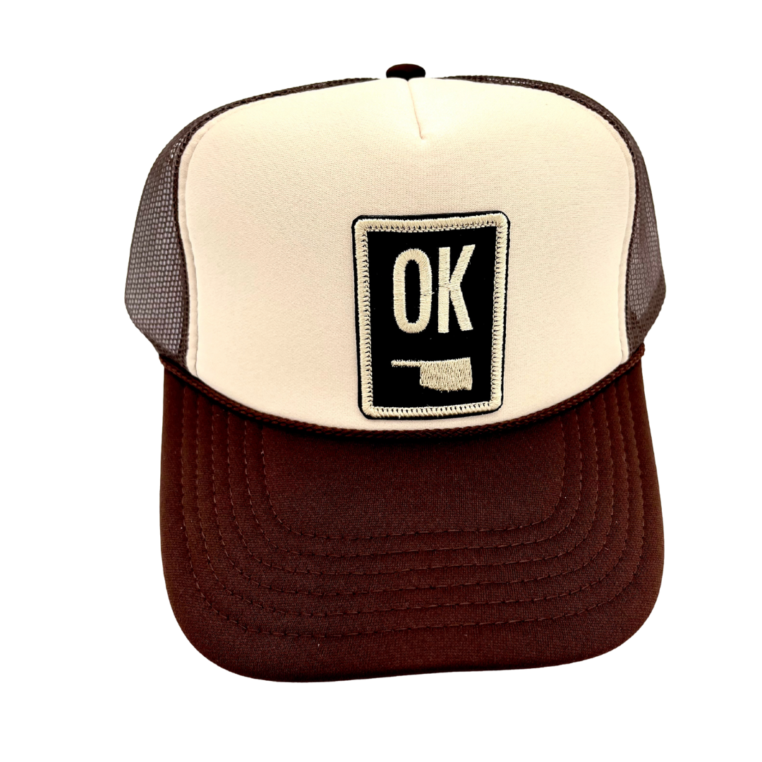 Billie Jane's Trucker Hats - Wholesale Trucker Hat - Women's - State of Oklahoma Embroidered Patch . Trucker Hat7