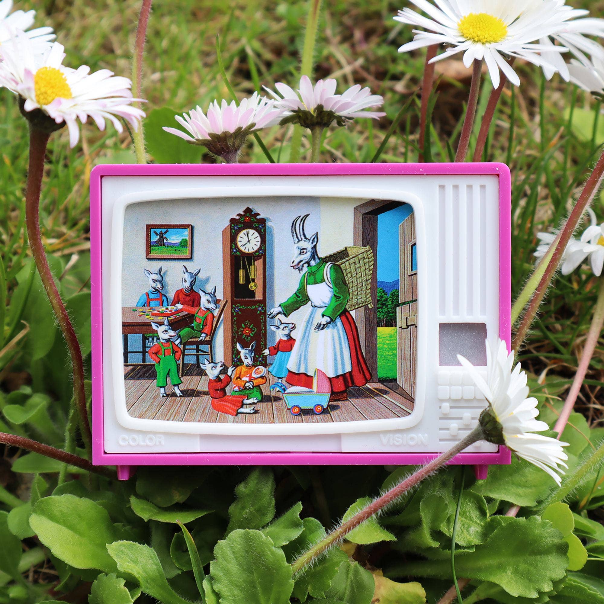 Tribal Trade GmbH - Wholesale Decorative Figurine - Watch Click-TV Fairy Wolf and the Seven Little Goats5