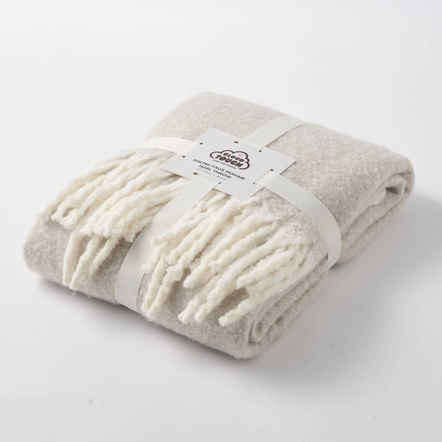 Allure Bath Fashions – wholesale Throw blanket – Aisling Faux Mohair Throw - Soft, Stylish Fringed Blanket0