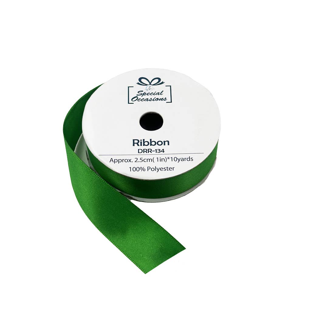 Angels Craft - Wholesale Ribbon – Gift wrapping - Satin Ribbon 1" x 10 Yards Set of 12 (Available 16 colors)12