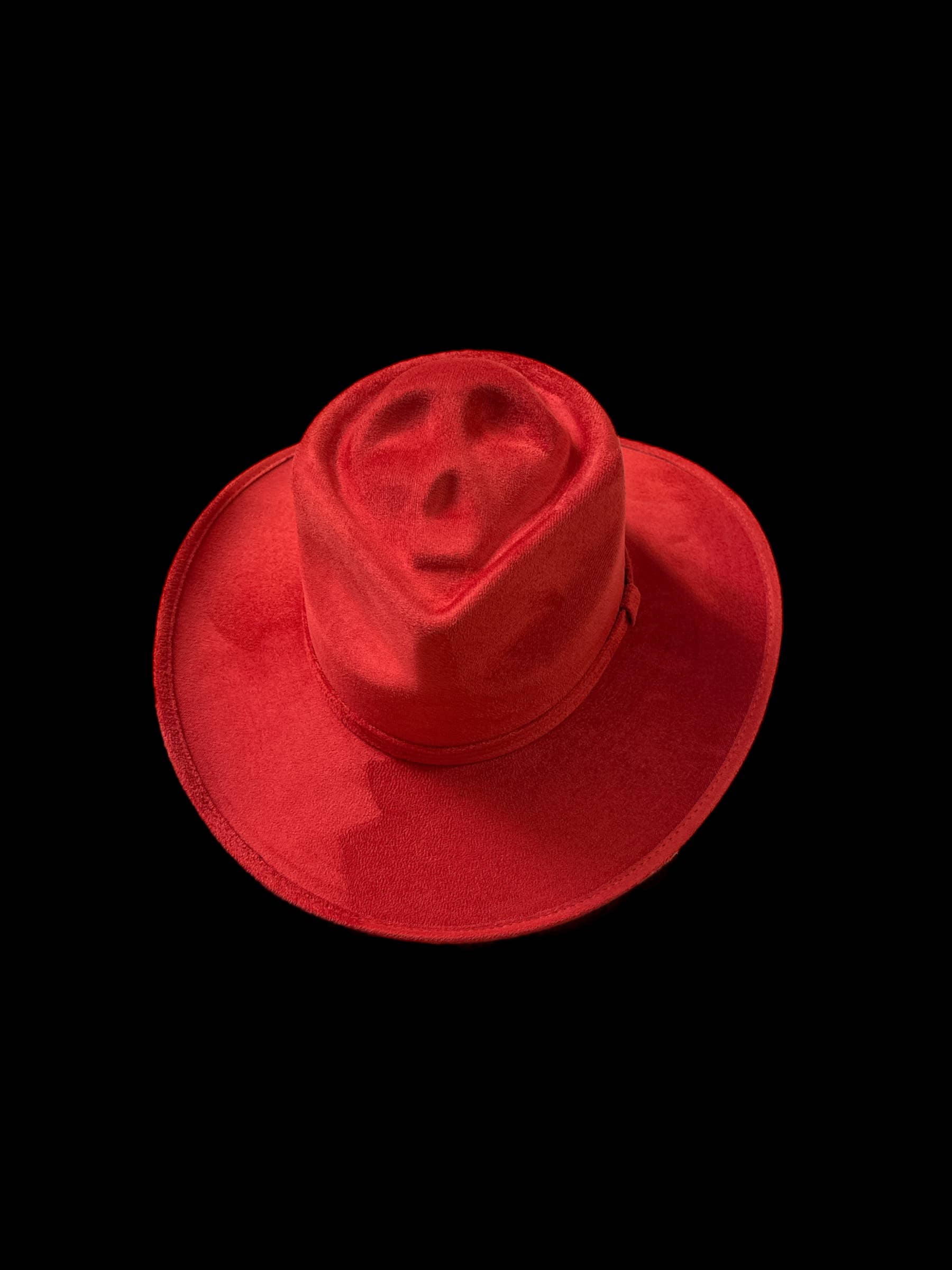 Nati Natash - Wholesale Fedora - Women's - Skull-Billy Style Vegan Suede Hat8