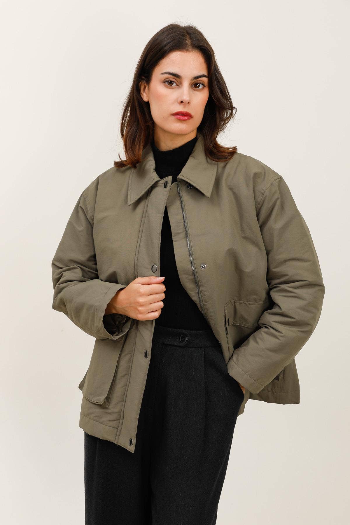 Daphnea - Wholesale Parka - Women's - 5866 QUILTED PARKA1