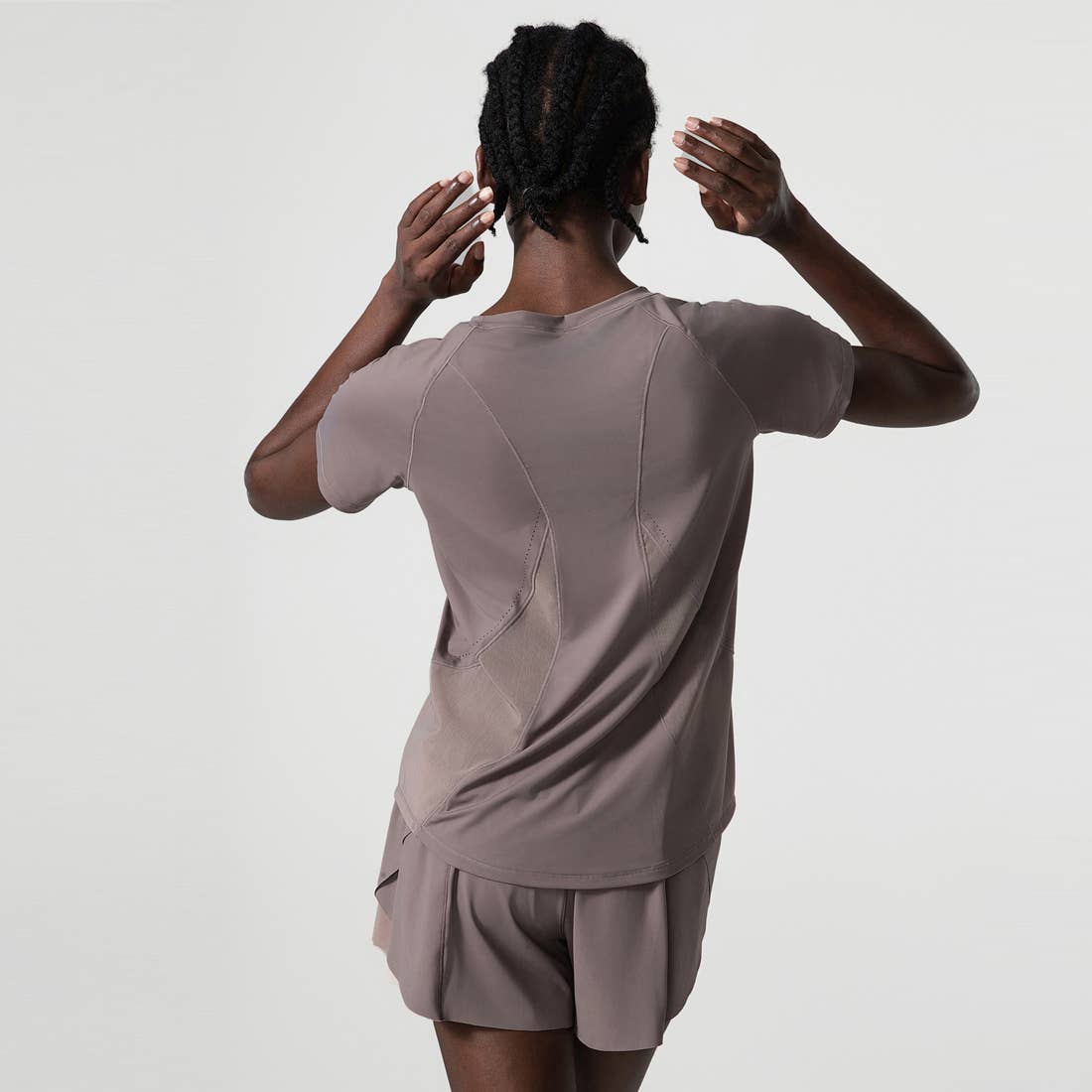 Sodalemon - Wholesale Athletic Top - Women's - Loose Breathable Yoga Wear Sport Breathable T-Shirt3