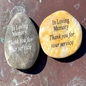 CT DISCOUNT STORE Pet Memorial Stone (Adorable Dog Memorial Stone)