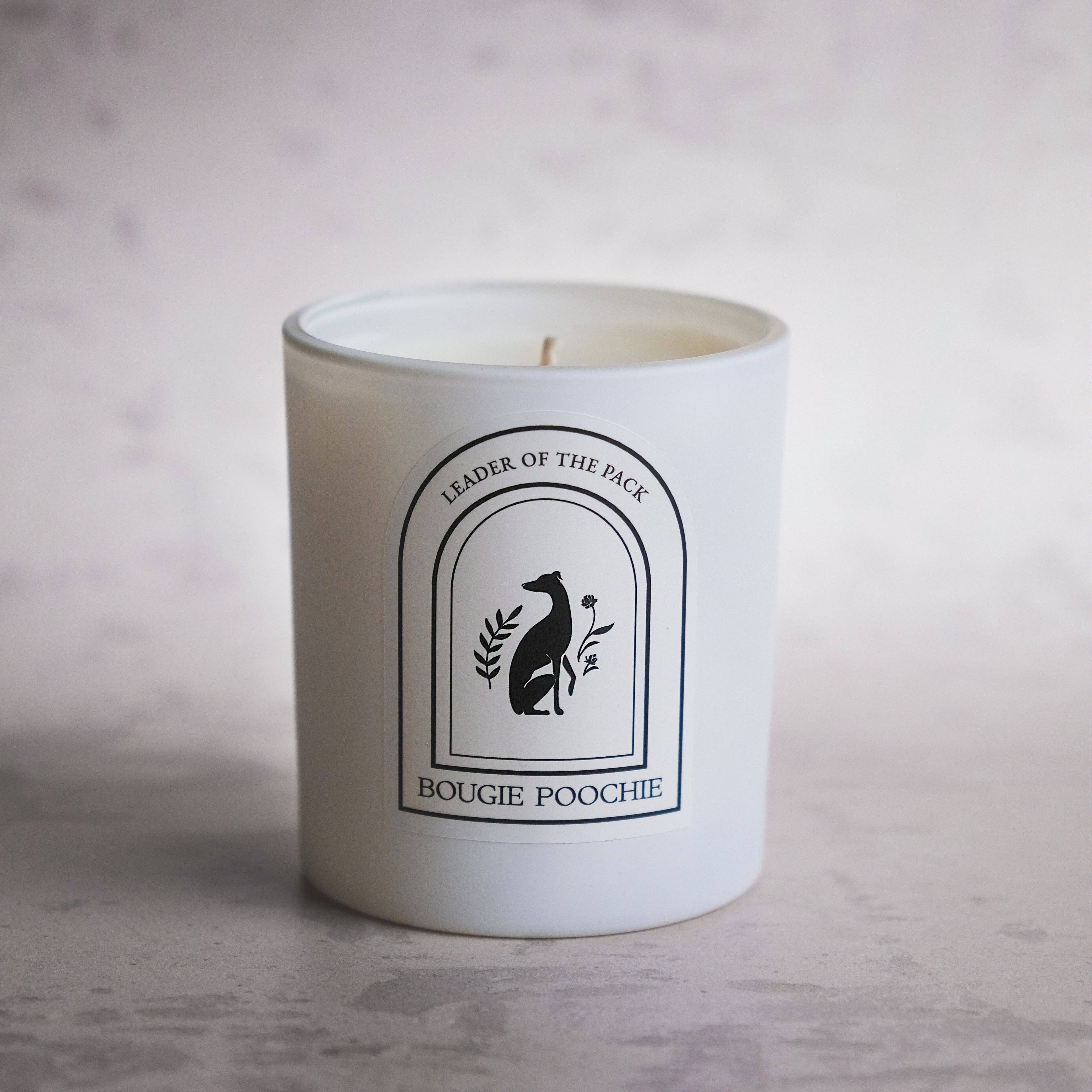 Bougie Poochie LLC - Wholesale Jar/Filled Candle - Leader of the Pack Candle - Non-Toxic Pet Home Candles