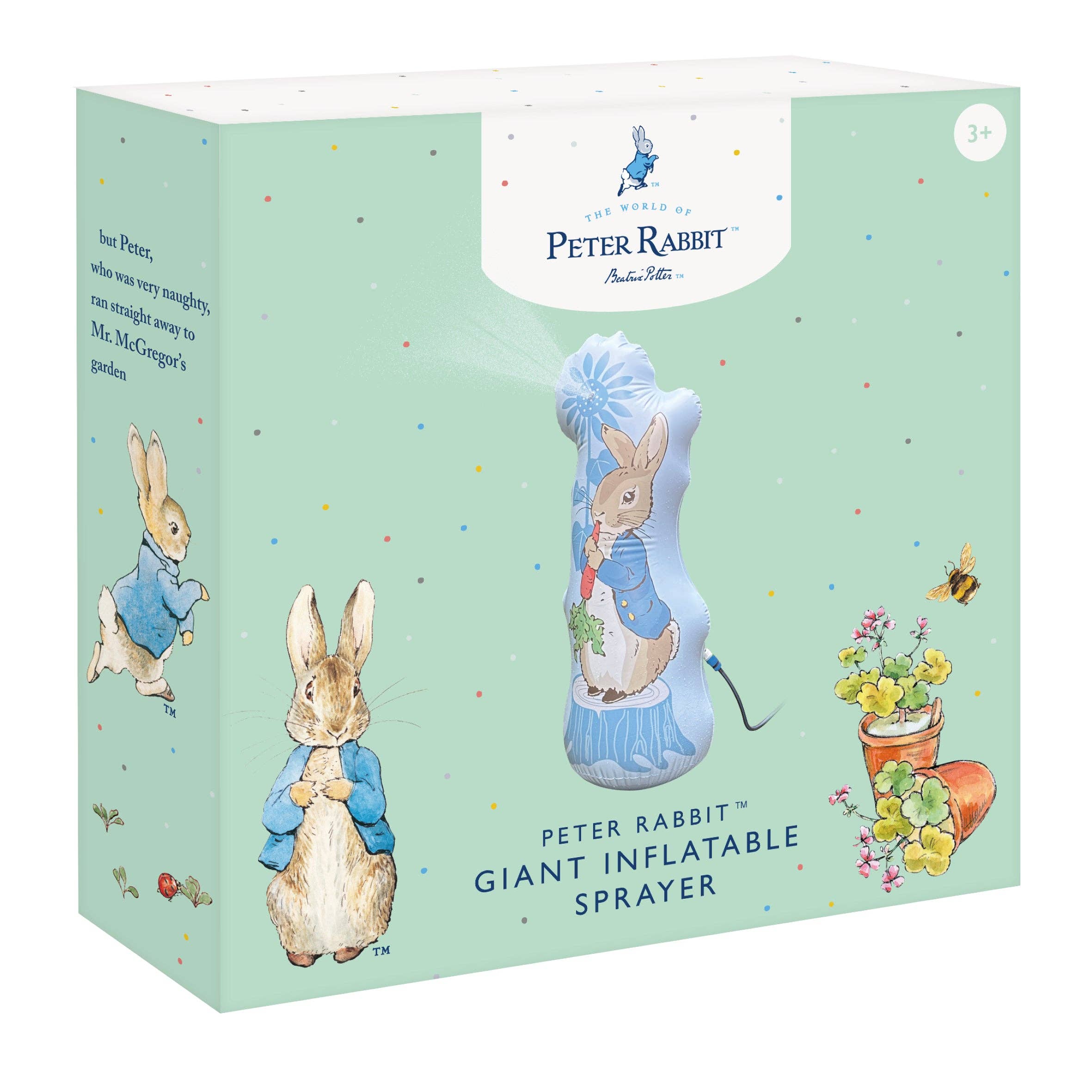 Robert Frederick Ltd - Wholesale Inflatable Toy - Kids & Baby - Peter Rabbit Giant Inflatable Sprayer1