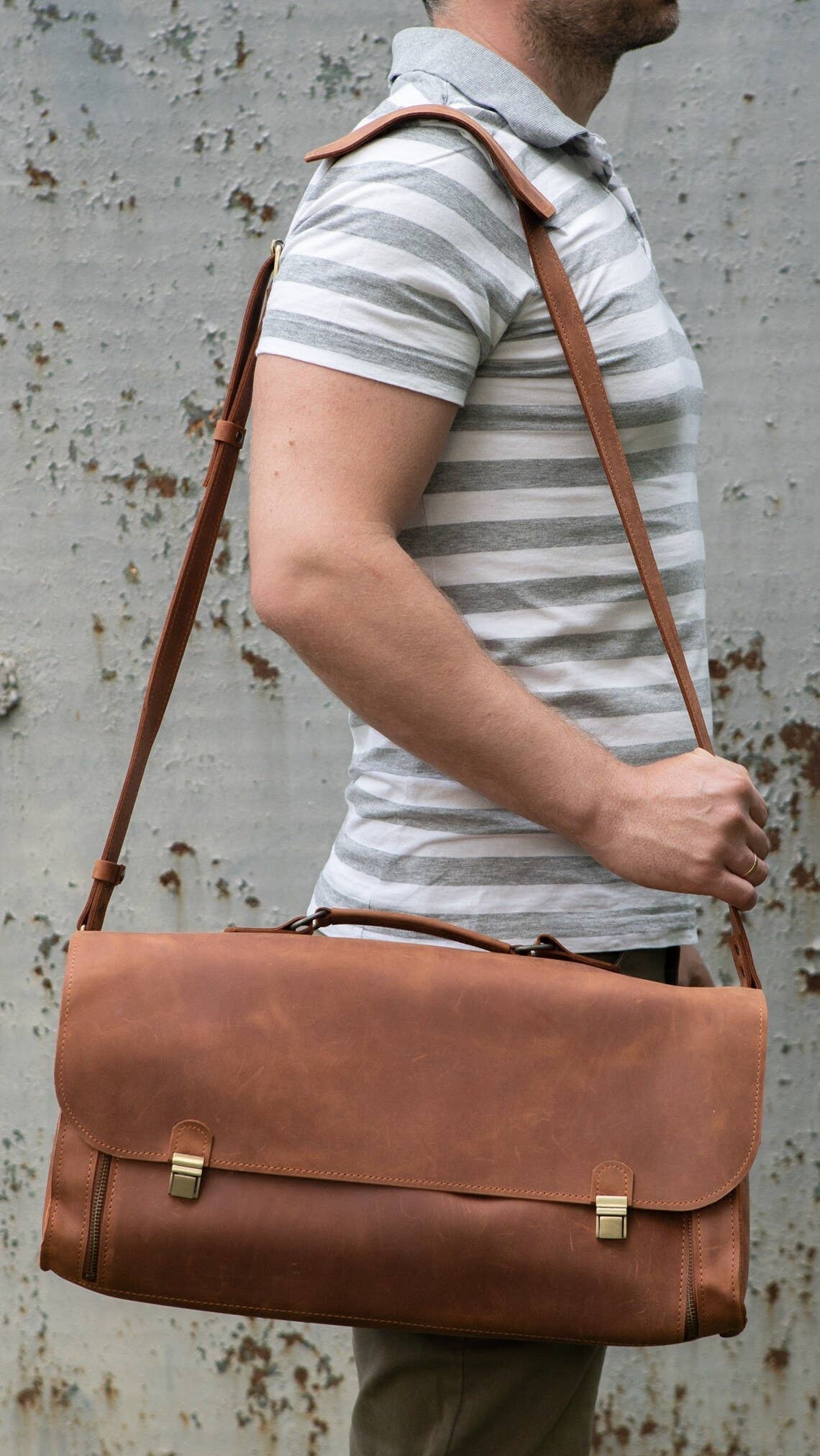 Pikore – wholesale Tool set – Leather Wrench Organizer Tool Set Bag5